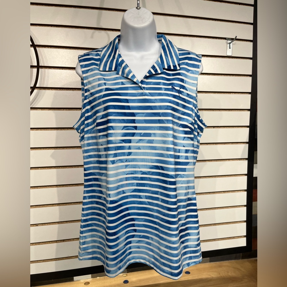 Puma Golf collared tank - Picture 2 of 7